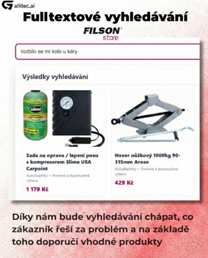 Sémantické vyhledávání – ukázka